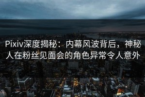 Pixiv深度揭秘：内幕风波背后，神秘人在粉丝见面会的角色异常令人意外